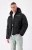 Black Bananas Block Puffer Jas,