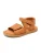 BISGAARD Sandalen ‘Andrea’  cognac