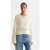 Scotch & Soda Pointelle Stitch V Neck Pullover Eggnog