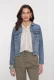 Geisha Jeansjacket Sabine Spijkerjasjes 827 Mid Blue Denim