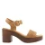Graceland sandalettes camel