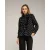 Blouse met stippen en ruches op de borst