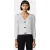 Moschino Heart Buttons Knitted Cardigan White