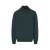 Hoge col 1/4 zip in gemêleerde wol Silbon
