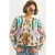 Bloemenprint Jas