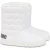 Moschino Heart Quilted Snow Booties White