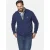 Jan Vanderstorm gebreid vest BJORNVIK Plus Size blauw