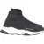 Balenciaga Glanzende Speed Sneakers in Zwart en Zilver Polyester