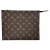 Louis Vuitton Monogram Toilettas in Bruin Leer