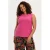 YOEK wide leg regular waist gebloemde broek multi