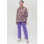 Zenggi Cotton Printed Shirt Violet