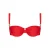 The Lola Club voorgevormde beugel bikinitop Orelia rood