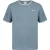 Slazenger Katoenen heren-T-shirt (Leisteenblauw)