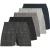 Jack & Jones Heren wijde boxershorts jacmilano geweven katoen 5-pack