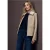 Street One Dames Jas met afneembare kraag in Beige