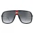 Carrera Aviator Mens Gold Red Dark Gray Gracient zonnebril