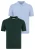 Felix Hardy Shirt  lichtblauw / donkergroen