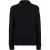 Armani Exchange Heren Gebreid Poloshirt met Lange Mouwen (Zwart)