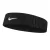 Nike Reveal Dri-FIT hoofdband (Zwart/Wit)