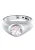 KUZZOI Ring  zilver / transparant