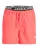 JACK & JONES Zwemshorts  kreeft / zwart / wit