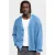 Redefined Rebel katoenen gebreide vest – blauw