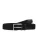 BOSS Riem ‘Clorio’  zwart / zilver
