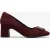 Fernie Trim Merlot Suede Schoenen