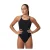 Speedo Dames/Dames Logo Performance One Piece Zwempak (Zwart/Zilver)