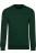 TRIGEMA Sweatshirt ronde halsgroen, Effen