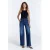 Cup of Joe Denim wide leg jeans Lulu dark blue denim
