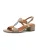 MARCO TOZZI Sandalen met riem  beige / lichtblauw / honing