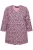 Ulla Popken Shirt  oudroze / zwart