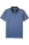 OLYMP Casual Polo shirt Korte mouw rook blauw