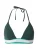 Calvin Klein Swimwear Bikinitop  groen / wit