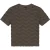 Malelions Junior Jacquard Wavy Towelling T-Shirt | Dark Brown