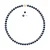 Versiering ketting en oorbellen zoetwater 7-8mm Parels Yellow Gold