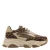 Graceland chunky imitatieleren sneakers met panterprint – beige