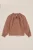 WE Fashion – Meisjes katoenen blouse – Regular fit – Bruin – Katoen –