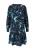 COMMA Jurk  turquoise / zwart