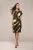 Avery Print Rok Olijfgroen / Multi