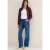 Cecil Dames Jeans met gallonstrepen in Blauw