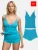 Tazzio Korte pyjama ‘F909’  turquoise