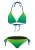 BECO the world of aquasports Bikini ‘Gradient Dots’  blauw / groen