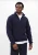 Les Deux Trui Heren Norregaard Tonal Half-zip Sweatshirt,