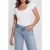 GUESS Ss Karlee Jewel Btn Pure White