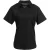 Premier Dames/Dames Signature Oxford Overhemd met Korte Mouwen (Zwart)