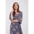 Didi midi jurk blauw