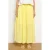 LOLALIZA midirok met plissé – geel
