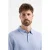 Merso Merino Polo Long Sleeve 100% Merino Alpine Blue